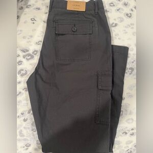 L.L. Bean Dark Gray Cargo Pants